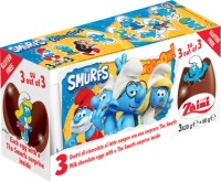 Zaini Smurfs Chokladägg 3-p