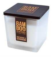 Bamboo Oud Wood & Geranium Large Jar