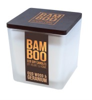 Bamboo Oud Wood & Geranium Small Jar