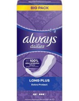 Always Trosskydd Long Plus 44-pack