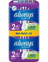 Always Binda Long med vingar 22-pack