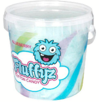 Fluffyz Sockervadd Blåbär
