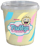 Fluffyz Sockervadd Banan