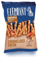 ELEPHANT PRETZEL TWIST Karamelliseradlök