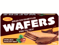 Wafers Hasselnöt 