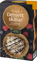 Våffelskålar 4-pack 