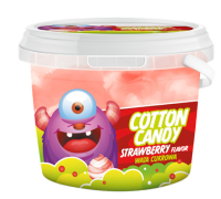 Cotton Candy Red Monster