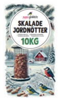 Skalade Jordnötter i säck helpall