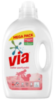 VIA Flytande Tvättmedel Color Parfymfri Helpall