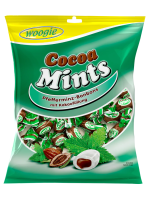 Pepparmintskarameller med Kakaofyllning