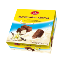 Marshmallows With Chocolate Glaze