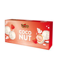 Waferballs With Strawberry Cream Filling