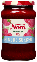Nora Syltetøy Lett Bringebær