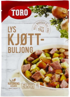 TORO Buljong Pulv Kjøtt Lys Øk.