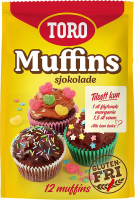 TORO Bakemiks Muffins Sjokolade