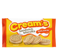 Creams Sandwich Golden