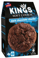 Kings Soft Cookies Dark Chocolate Chunks 4-Pack