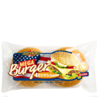 Quickbury Mega Hamburgerboller 4-pack