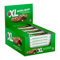 XL Müsli Bar Hasselnødder og Mørk Chokolade 