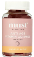 MUST Essentials Vitamin Vingummi Anti Age