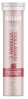 MUST Essentials Collagen & Vitamin Tabs Strawberry