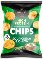 Nordthy High Protein Chips Sourcream & Onion