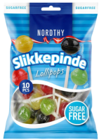 Sukkerfri Slikkepinde 4 sorter