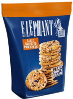 Elephant Pretzels Black & White Sesame