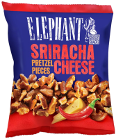 Elephant Pretzel Pieces Sriracha Cheese