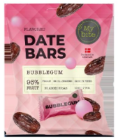 MyBite Date Bars Bubblegum