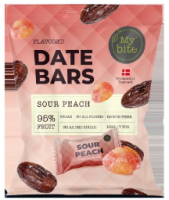 MyBite Date Bars Sour Peach