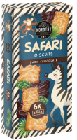  Safari Biscuits Mörk Choklad 