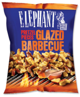 Nordthy Elephant Pretzel Pieces Glazed BBQ