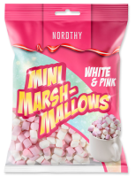Nordthy Mini Marshmallows Vit & Rosa
