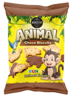 Nordthy Kex Animal Biscuits Choklad