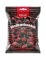 Nordthy Hallonbomber med Lakritssmak