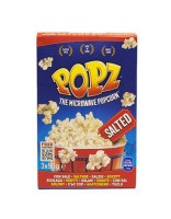 Popz Microwave Popcorn Salted 3-p