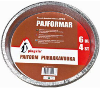 Pingvin Pajform 6dl 4-pack