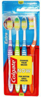 COLGATE TANDBORSTE Extra Clean 4-p