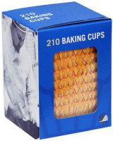 Bakformar mönstrade "Siluett" 210-pack