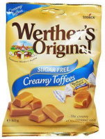 Wrthers Toffee Sugarfree påse