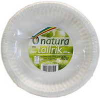 Djup Tallrik 20cm obelagd 20-pack