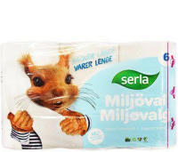 SERLA Toalett 6-p Expo 3-skikt