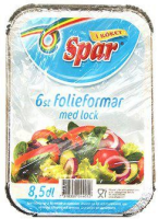 SPAR Folieformar 8,5dl 6-pack