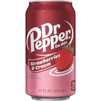 Dr Pepper Strawberry & Cream 355ml 24st